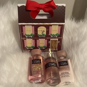 Bath & Body Works A Thousand Wishes Christmas Gift Set Shower Gel Mist Lotion